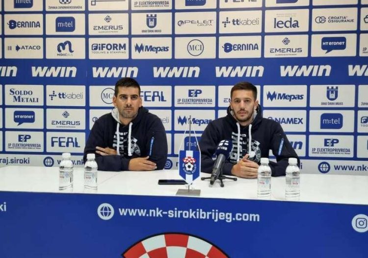 NK Široki Brijeg sporazumno raskinuo suradnju sa Sičićem i Juričevićem