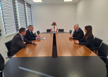 Čović i Filipović s načelnikom Gruda Grizeljom o aktualnim procesima