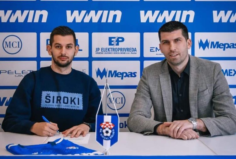 Dino Ćorić se vratio u NK Široki Brijeg