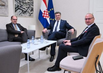 Plenković se sastao sa Schmidtom u Zagrebu, evo o čemu su razgovarali
