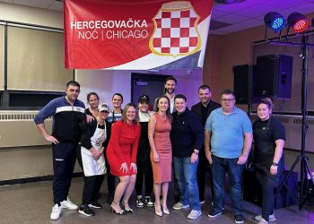 Hercegovačka noć u Chicagu imala je humanitarni karakter, 350 posjetitelja zabavljao Bože Slišković