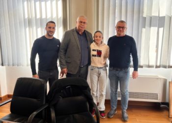 Gradonačelnik Kraljević upriličio prijem za zlatnu karatisticu Ivu Marić