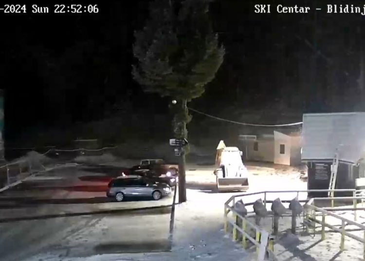 Snijeg pada na Blidinju