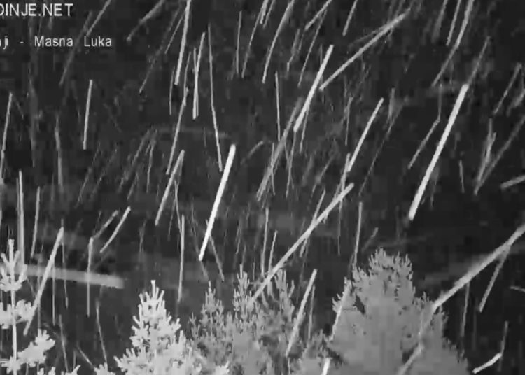 Snijeg pada na Blidinju