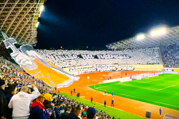 Torcida opet sve posjetitelje oduševila brutalnom koreografijom