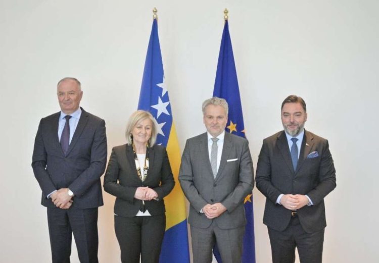 Krišto i Sattler o realizaciji ključnih prioriteta na putu ka članstvu BiH u EU