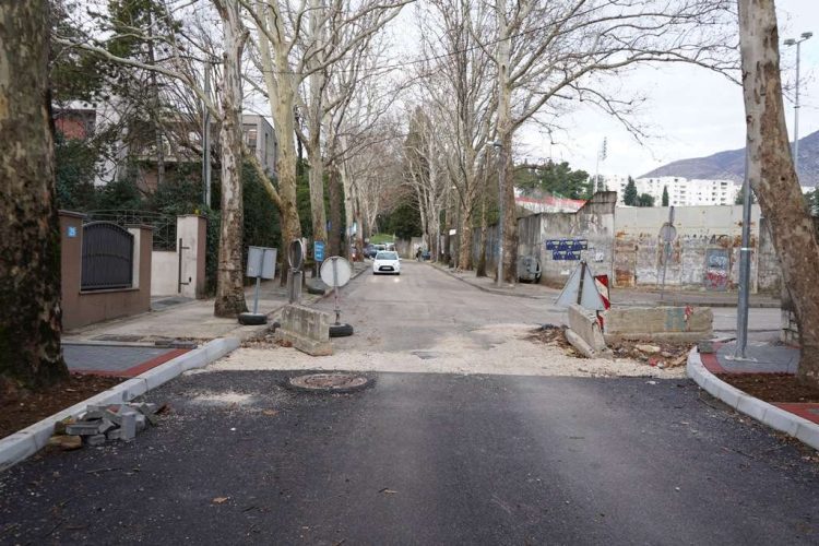 Mostar: Zbog radova od četvrtka se u potpunosti obustavlja promet u Ulici kralja Petra Krešimira IV.