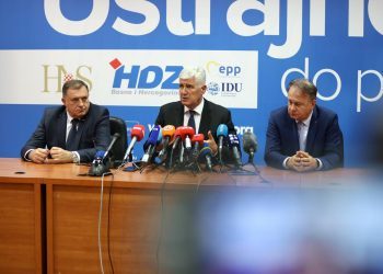 Čović pozvao ‘trojku’ na dogovor o Izbornom zakonu i upozorio da je SDA zbog izigravanja ispala iz vlasti