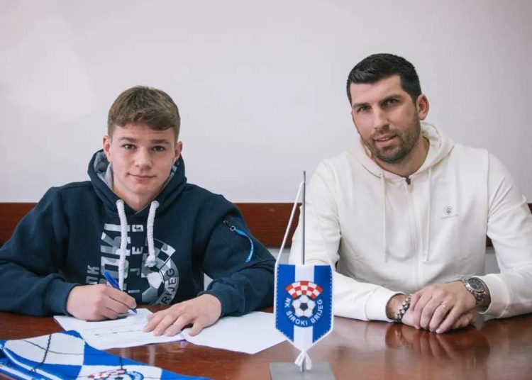 Ivan Kraljević potpisao višegodišnji ugovor s NK Široki Brijeg