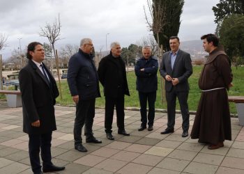 Čović, Milas i Kraljević obišli širokobriješku gimnaziju