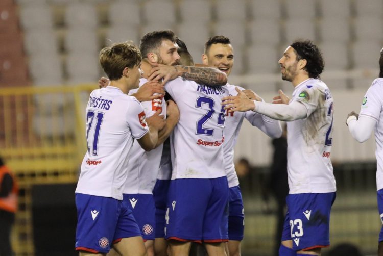 Rapsodija na Poljudu: Hajduk s 5:0 pregazio Varaždin i plasirao se u polufinale Kupa