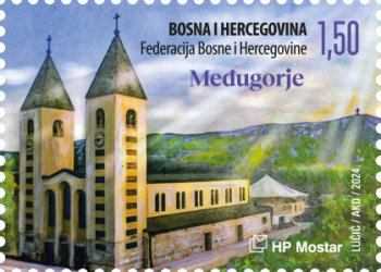 Redovite poštanske marke HP Mostar „Međugorje 2024.“