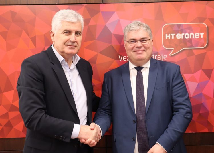 Čović posjetio HT Eronet, Hrvatsku poštu Mostar i Elektroprivredu HZ HB