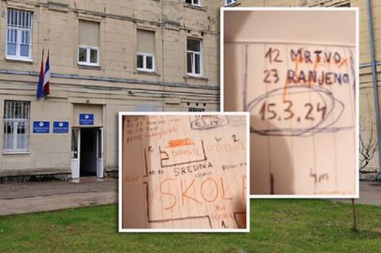 Maloljetnik planirao napad na školu, napravio popis ubijenih i ranjenih