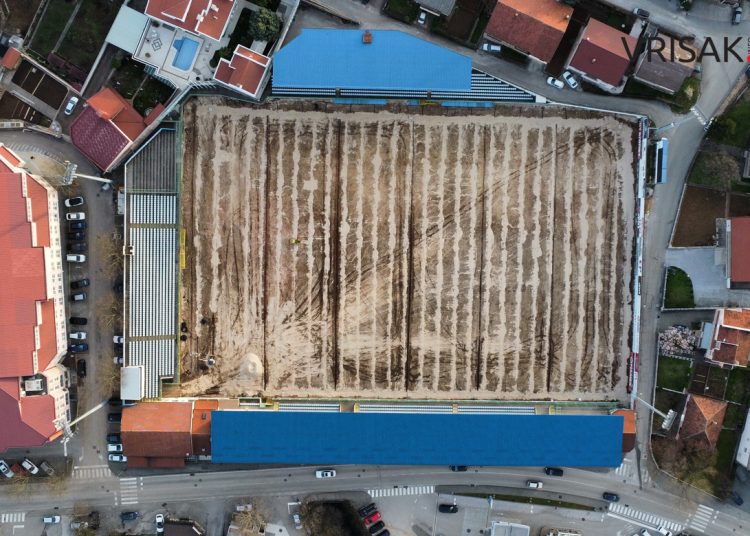 Srušena južna zgrada Duhanske stanice u Širokom Brijegu, donosimo video iz zraka