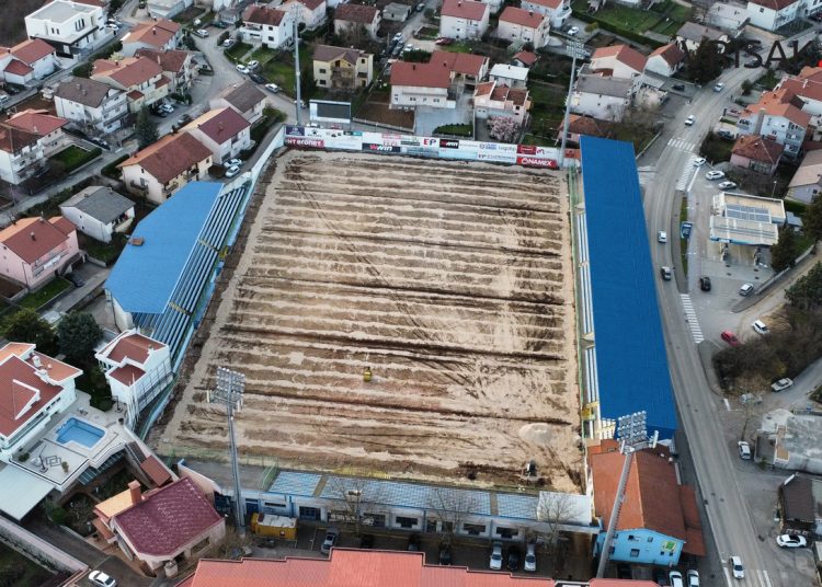 Srušena južna zgrada Duhanske stanice u Širokom Brijegu, donosimo video iz zraka