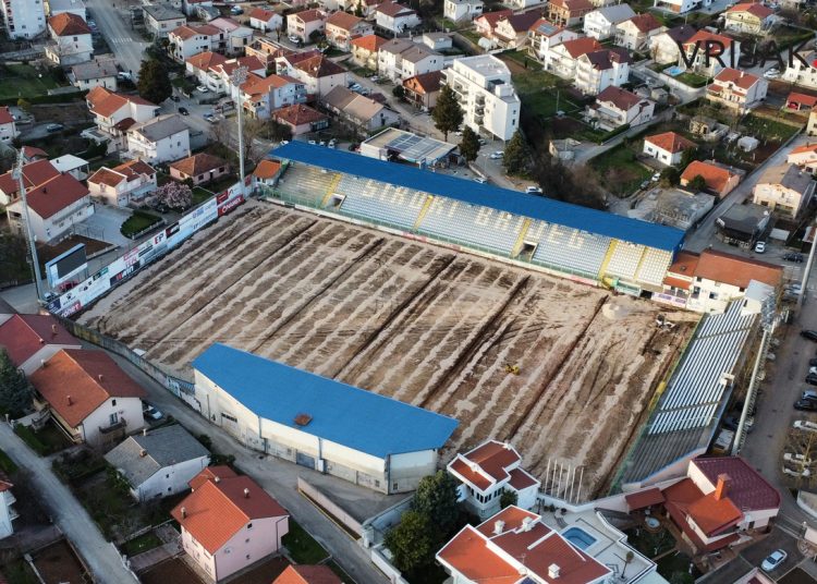 Srušena južna zgrada Duhanske stanice u Širokom Brijegu, donosimo video iz zraka