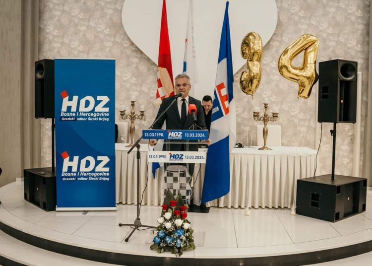 Svečano obilježena 34. obljetnica HDZ-a u Širokom Brijegu