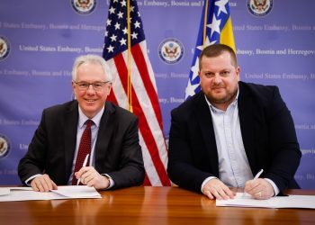 Gradonačelnik Ljubuškog Vedran Markotić i američki veleposlanik Murphy potpisali sporazum o partnerstvu