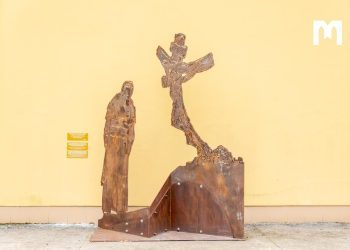 Monumentalna skulptura sv. Ivana Pavla II. u Međugorju