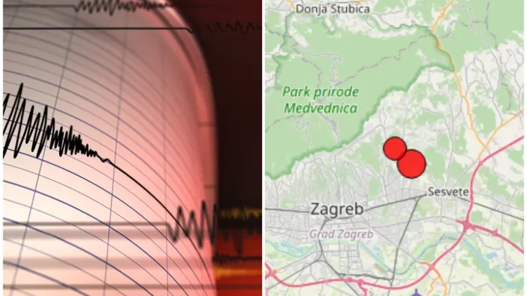 Dva potresa probudila Zagrepčane, oglasila se Seizmološka služba: ‘Kao jaka eksplozija ispod kuće’