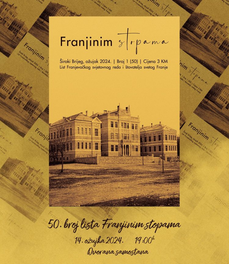 Najava: Proslava 50. broja lista Franjinim stopama