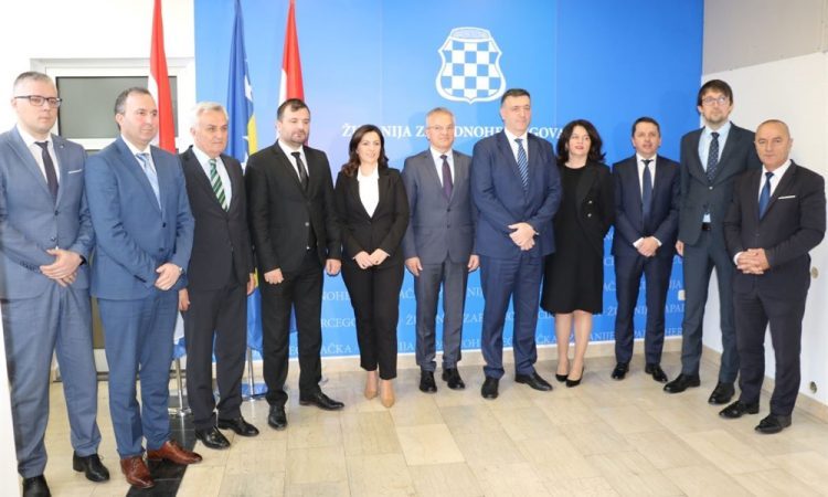 Zvonko Milas posjetio Županiju Zapadnohercegovačku