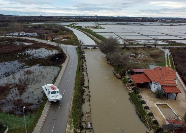 Foto i video: Pogledajte kako poplavljeni Nin izgleda iz zraka