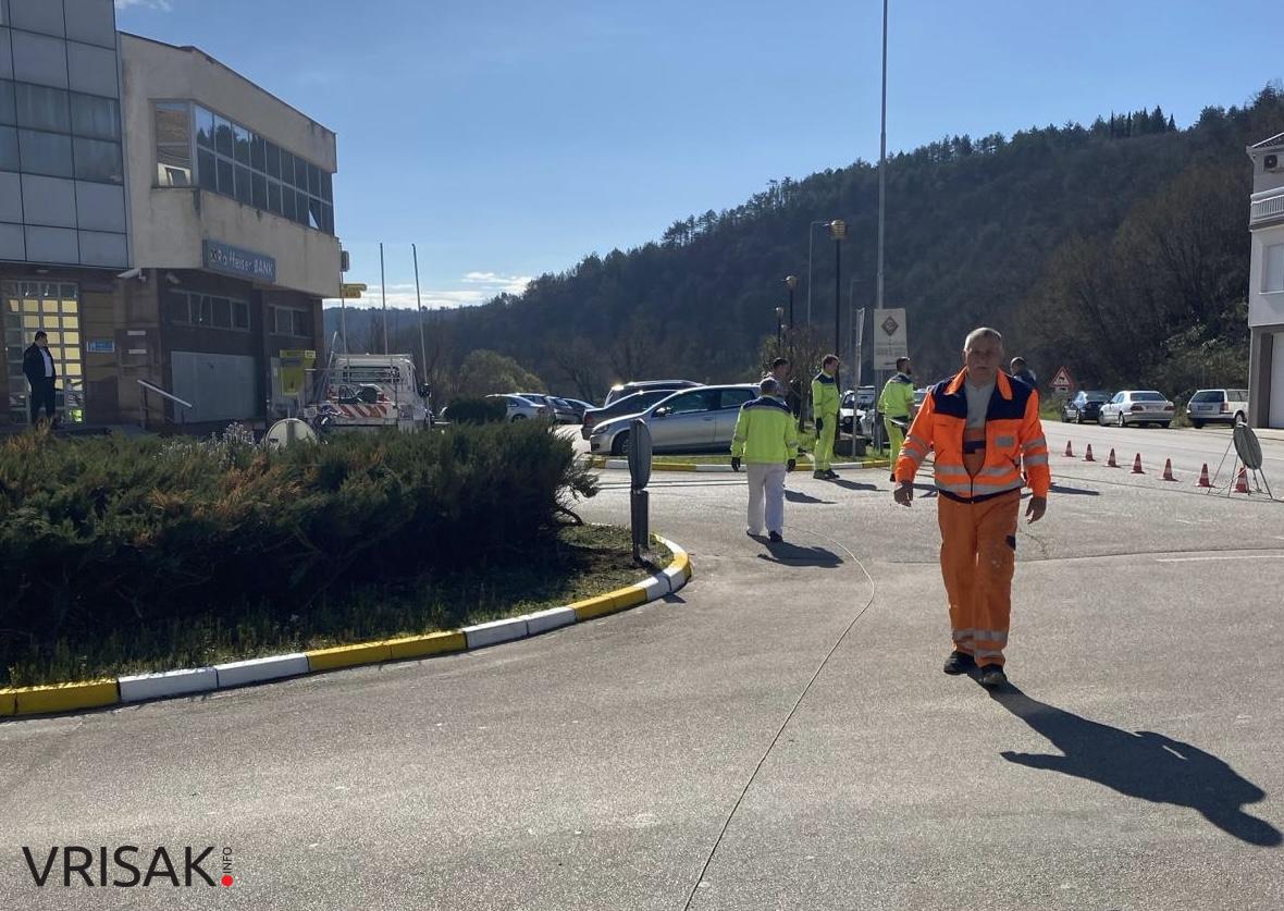 Uređuje se prostor oko Policijske uprave Široki Brijeg