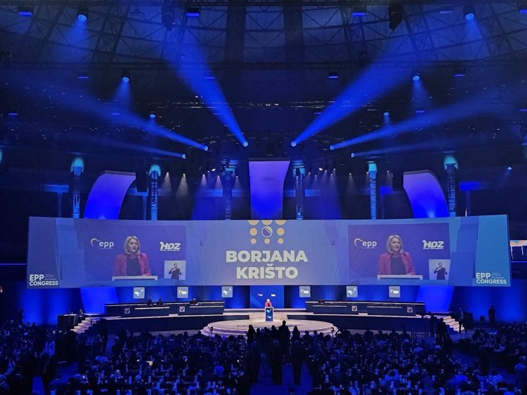 Borjana Krišto na Kongresu EPP-a u Bukureštu: Moramo otkloniti diskriminaciju prema hrvatskom narodu u BiH