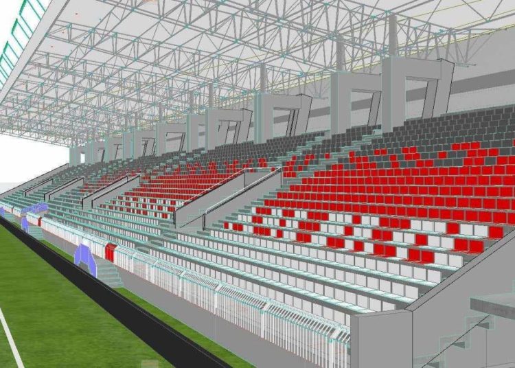 Pogledajte kako će izgledati nova tribina na stadionu Pod Bijelim brijegom