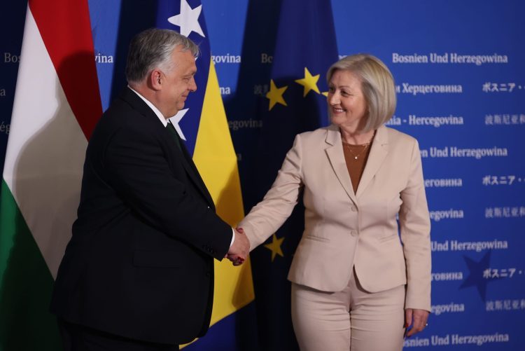 Predsjedateljica Krišto s premijerom Mađarske Orbanom