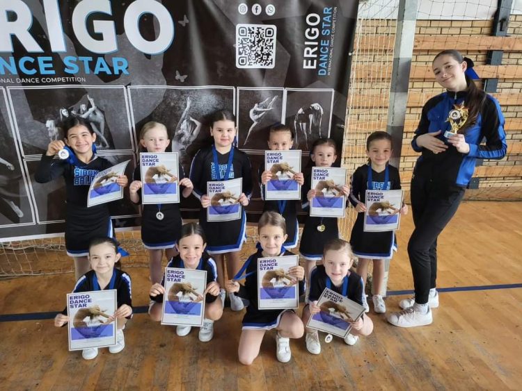 Članice HCK Široki nastupile na Erigo Dance Star festivalu