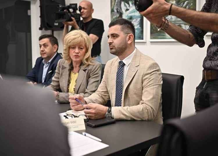Koordinacijski sastanak dužnosnika HDZ-a BiH održan u Grudama