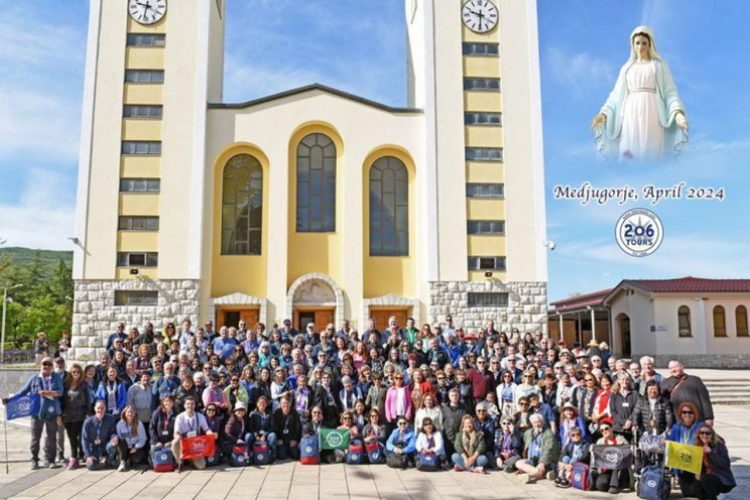 Povećan broj hodočasnička iz Amerike u Međugorju