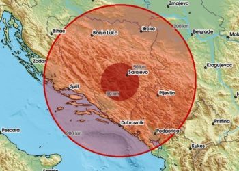 Snažan potres u Hercegovini