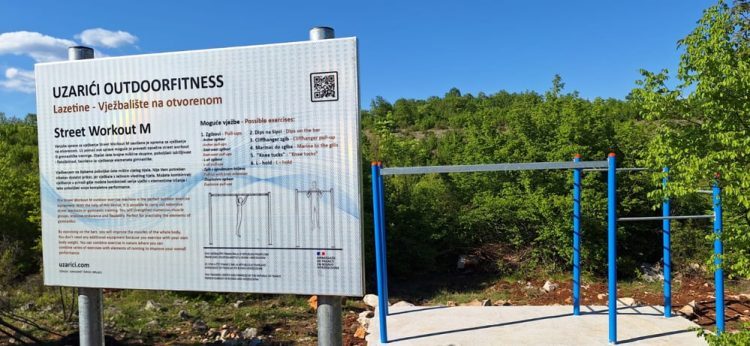Uređeno vježbalište na otvorenom u Uzarićima