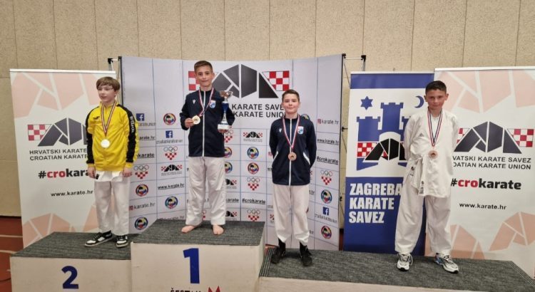 Karate klub Široki Brijeg osvojio 8 medalja na Kupu Hrvatske u Zagrebu