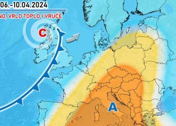 Stižu nam prave ljetne temperature: Mogle bi dosezati i do 32 stupnja