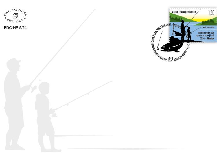 Prigodne marake Hrvatske pošte Mostar „Međunarodni dan sporta za razvoj i mir“