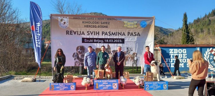 Najava: Revija svih pasmina pasa u Širokom Brijegu