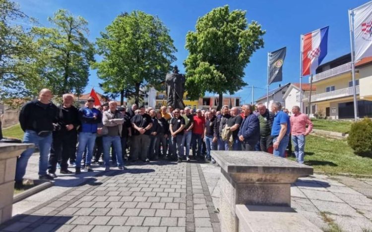 Tomislavgrad: Okupljanje pripadnika oklopnih postrojbi HVO-a