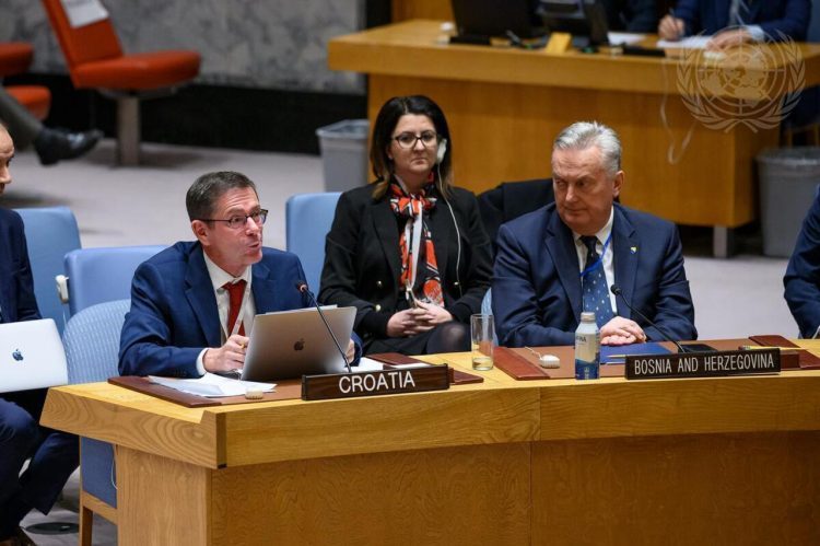Hrvatska u UN-u zatražila da se prekine diskriminacija Hrvata u BiH