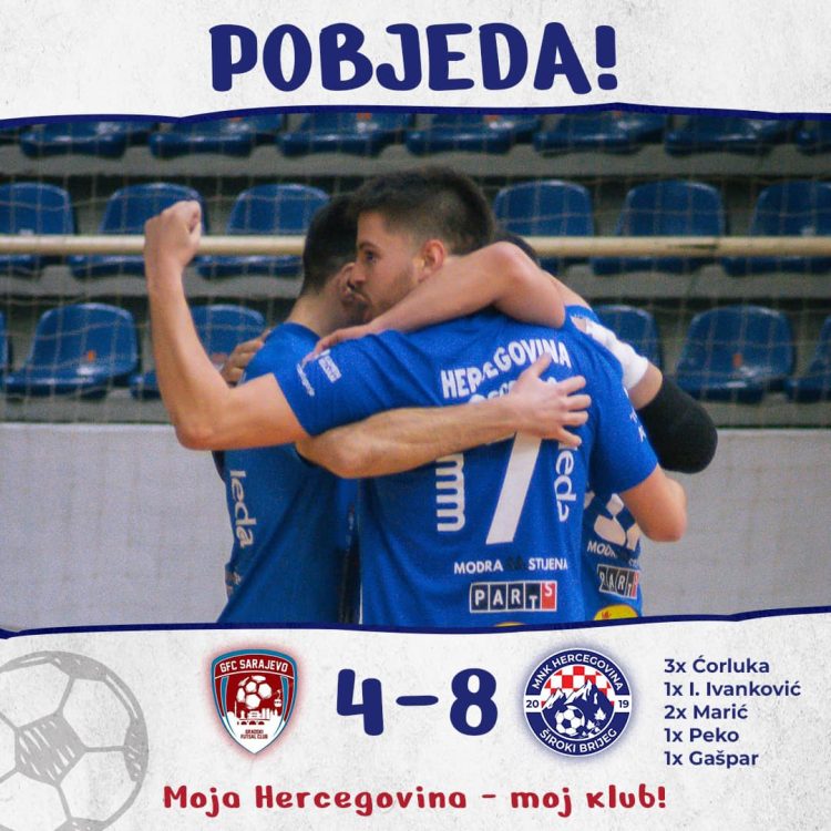 Hercegovina pobjedom u Sarajevu povela u finalnoj seriji