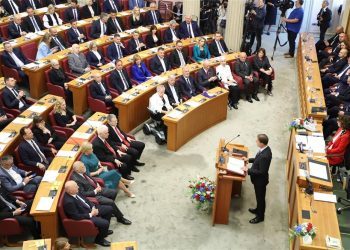 Konstituiran 11. saziv Hrvatskog sabora, Jandroković po treći put predsjednik