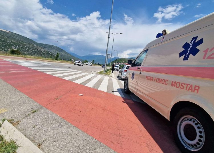 Teška prometna nesreća u Mostaru