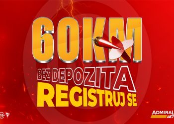 Najveći bonus za registraciju u BiH: AdmiralBet časti sa 60 KM – bez depozita
