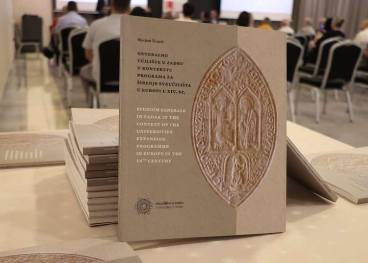 Stjepan Krasić u Mostaru predstavio monografiju o osnivanju Sveučilišta u Zadru u 14. stoljeću