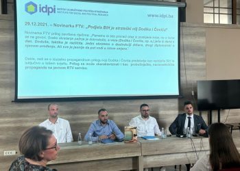 FTV je izrazito probošnjački i protuhrvatski medij, BHT neutralan, a RTRS jedina pozitivno prikazuje Hrvate