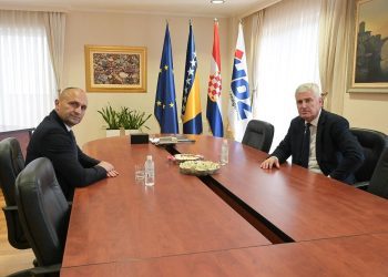Čović u Mostaru održao sastanak s Anušićem